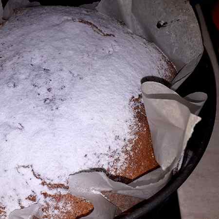 Torta soffice cocco cacao e amarene