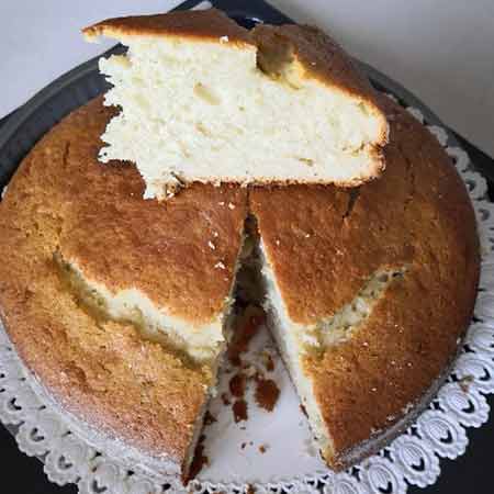 Torta succo di frutta e yogurt