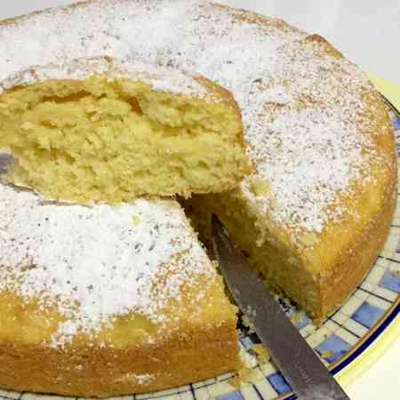 Torta tuorli e mele