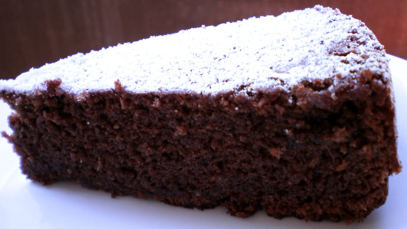 Torta veloce al cioccolato al microonde