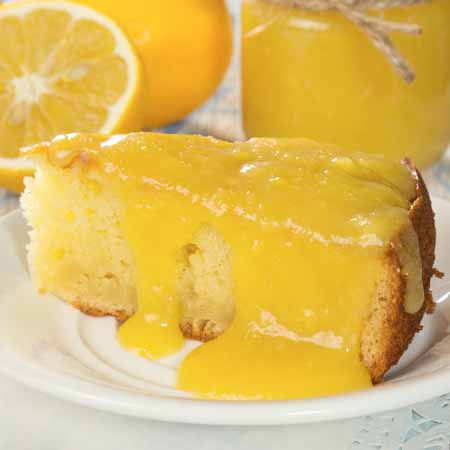 Torta veloce al lemon curd