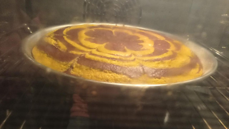 Torta zucca e cacao