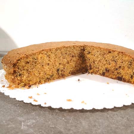 Torta zucca e cioccolato senza glutine