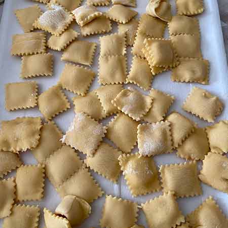 Tortelli di zucca e ricotta