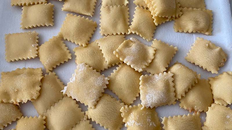 Tortelli di zucca e ricotta