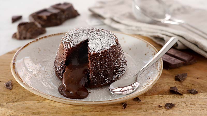 Tortino al cioccolato dal cuore morbido