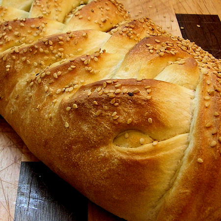 Treccia di pane