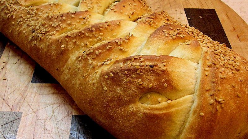 Treccia di pane