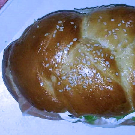 Treccia pan brioche salata sofficissima
