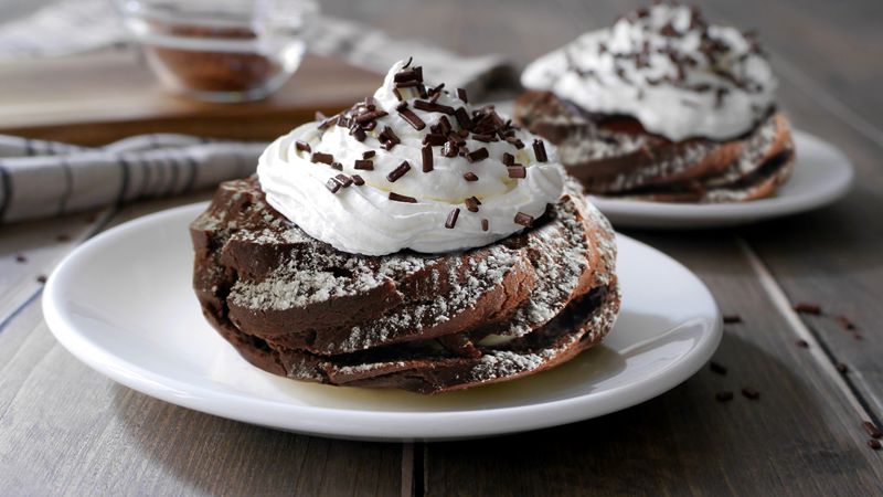 Zeppole di San Giuseppe al cacao al forno