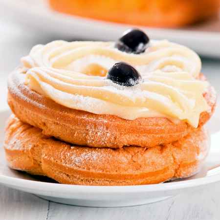 Zeppole senza glutine al forno