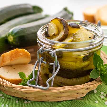 Zucchine sott'olio