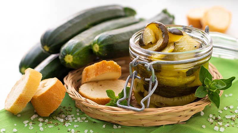 Zucchine sott'olio