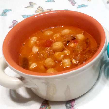 Zuppa di fagioli e ceci