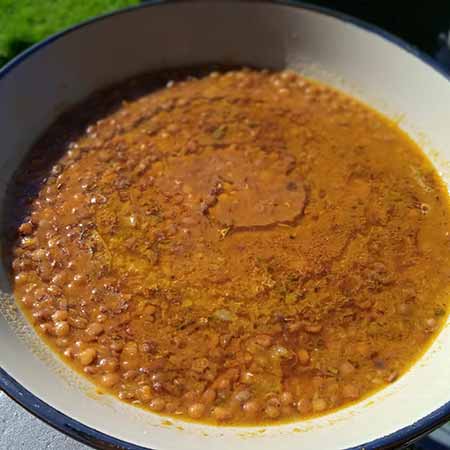 Zuppa di lenticchie al profumo di limone