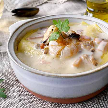 Zuppa di pesce norvegese (fiskesuppe)