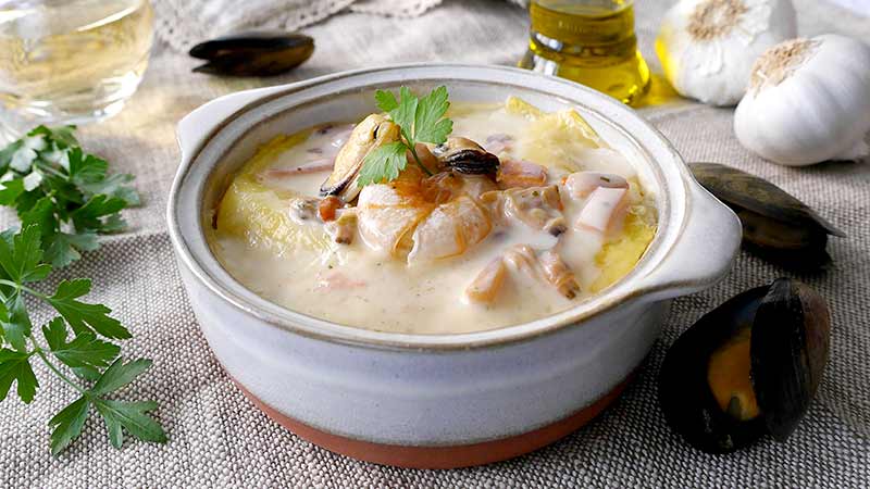 Zuppa di pesce norvegese (fiskesuppe)